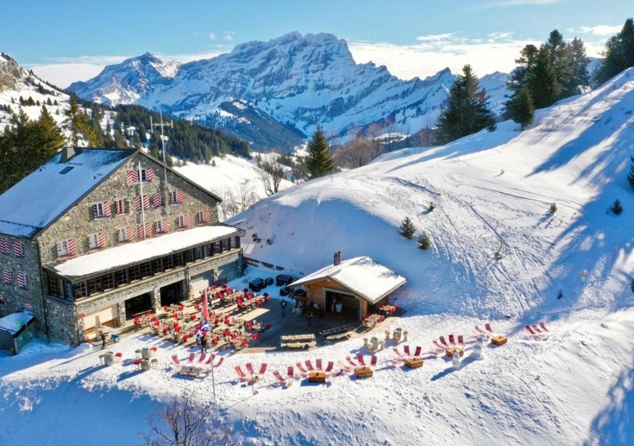 Maison De Montagne De Bretaye Acces Par Le Train Arret Bouquetin Villars-sur-Ollon Zewnętrze zdjęcie
